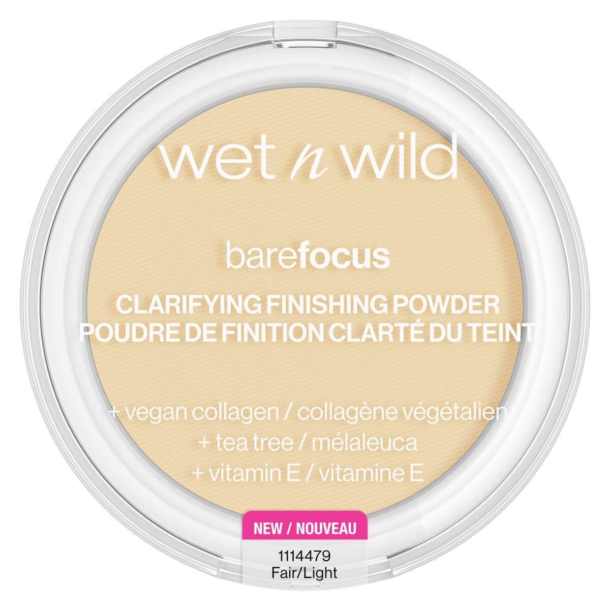 BARE FOCUS CLARIFYING FINISHING POLVO COMPACTO - WET N WILD