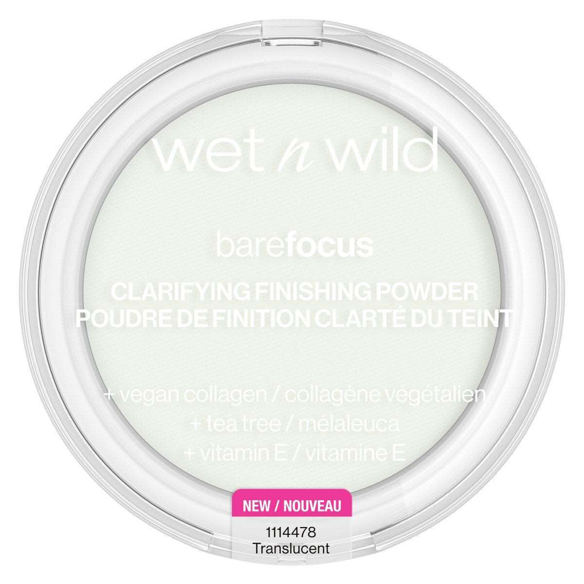 BARE FOCUS CLARIFYING FINISHING POLVO COMPACTO - WET N WILD