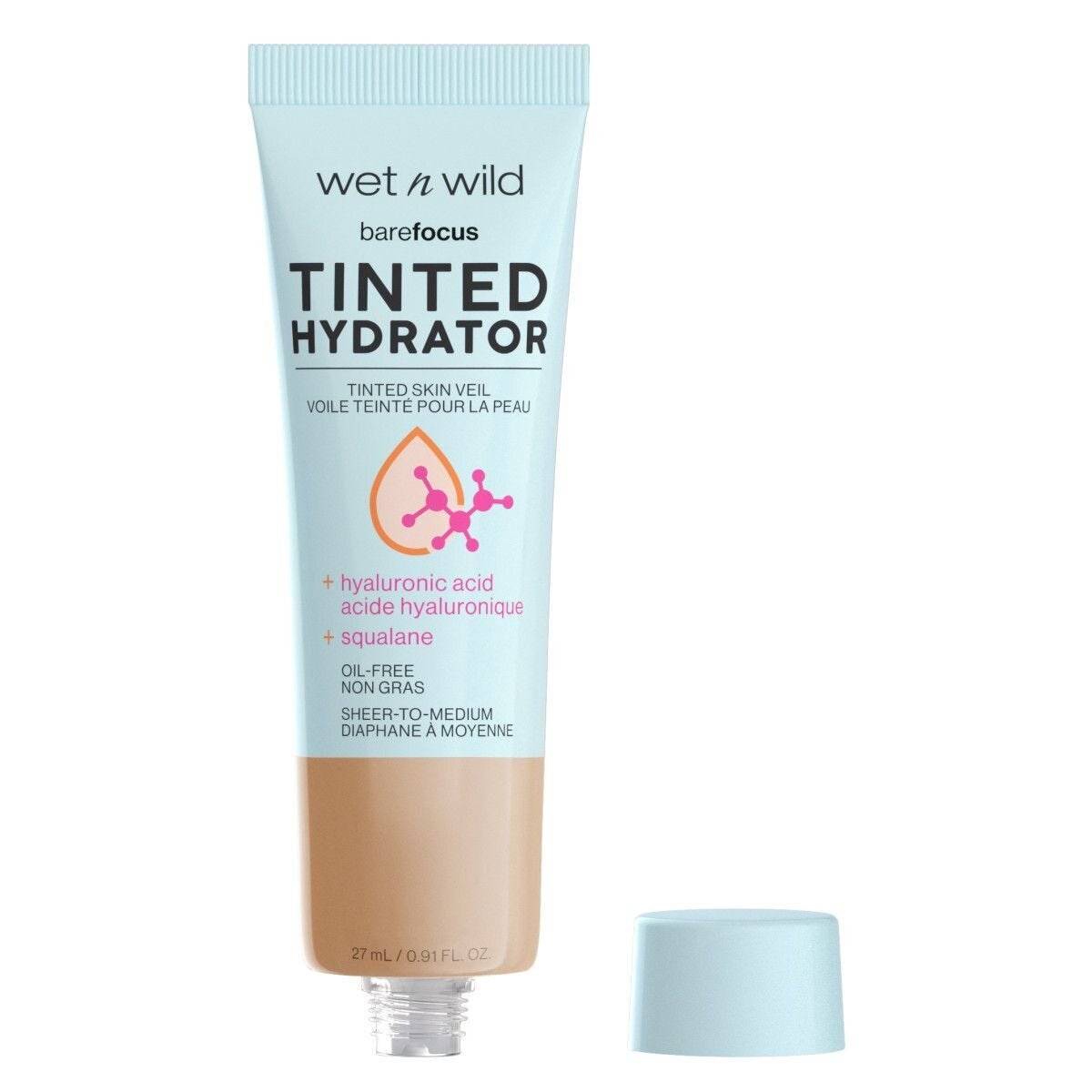 BARE FOCUS TINTED HYDRATOR MEDIUM TAN - WET N WILD