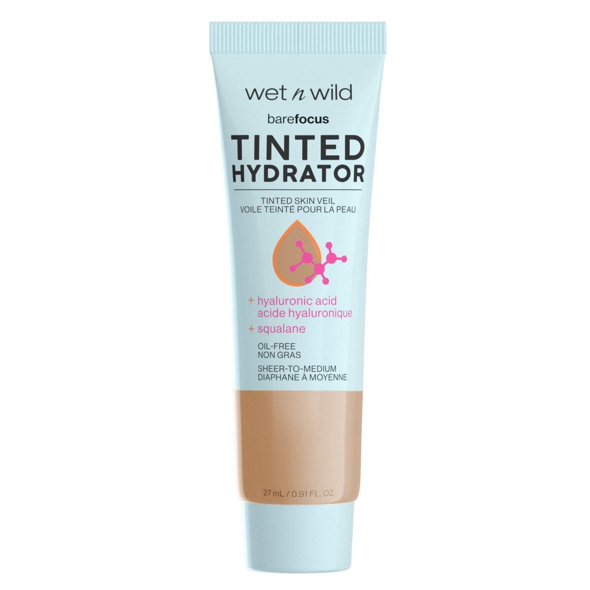 BARE FOCUS TINTED HYDRATOR MEDIUM TAN - WET N WILD