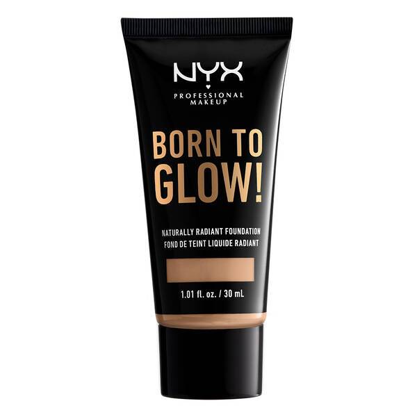 BORN TO GLOW NATURALLY RADIANT FOUNDATION MEDIUM OLIVE - NYX PROFESSIONAL MAKEUP