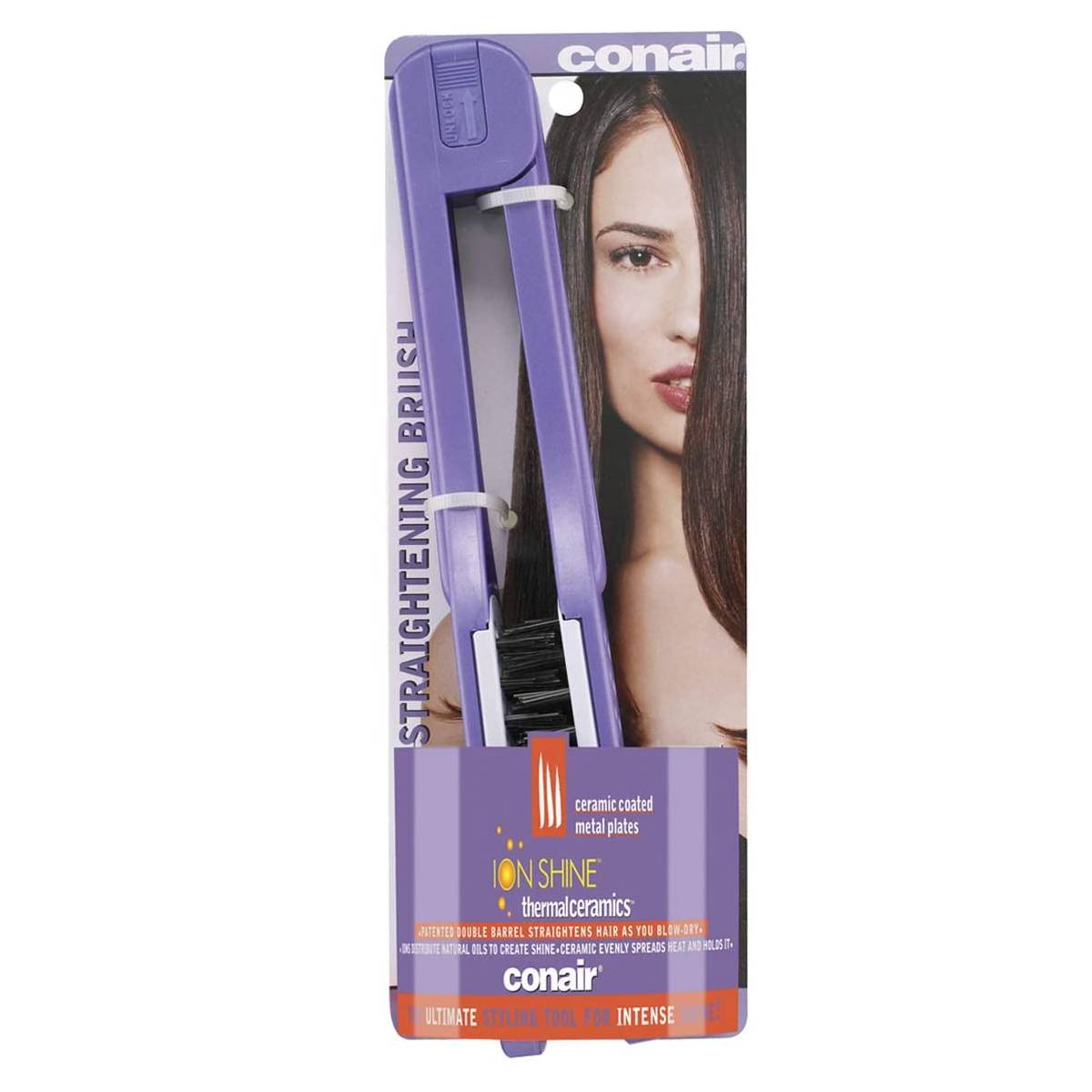 CEPILLO ALACIADOR ION SHINE GRUESO - CONAIR