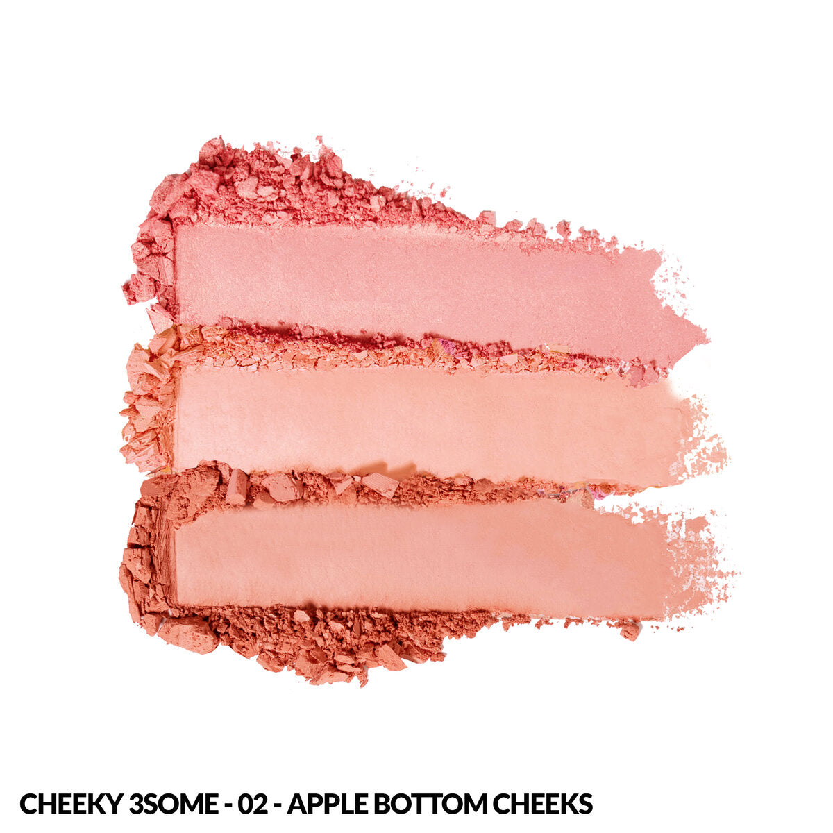 CHEEKY 3SOME APPLE BOTTOM CHEEKS TRIO DE RUBORES - KIMCHI CHIC