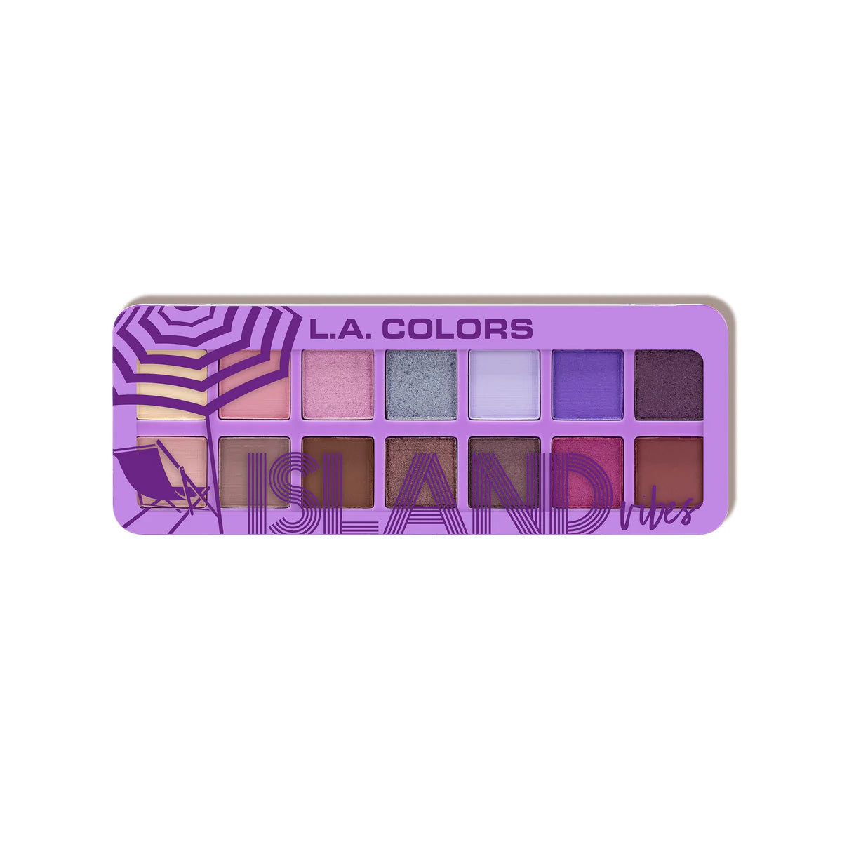 COASTAL CHILL PALETA DE SOMBRAS ISLAND VIBES LA COLORS