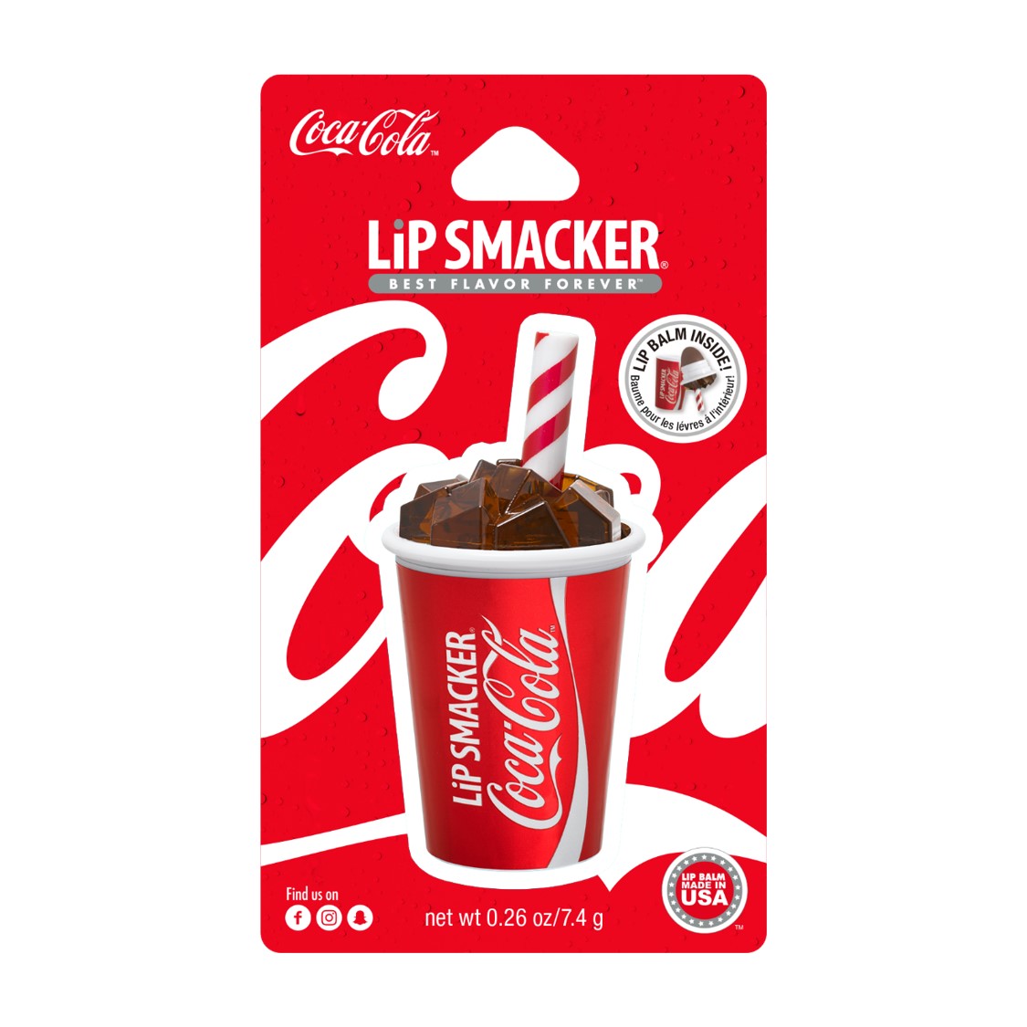 COCA COLA SODA BALSAMO LABIAL - LIP SMACKER