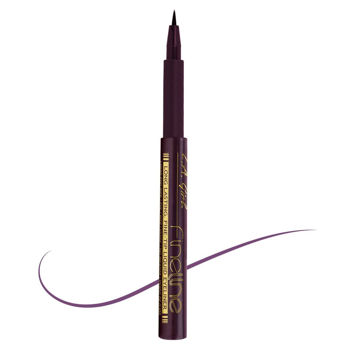 FINELINE DELINEADOR DE OJOS PLUM - LA GIRL