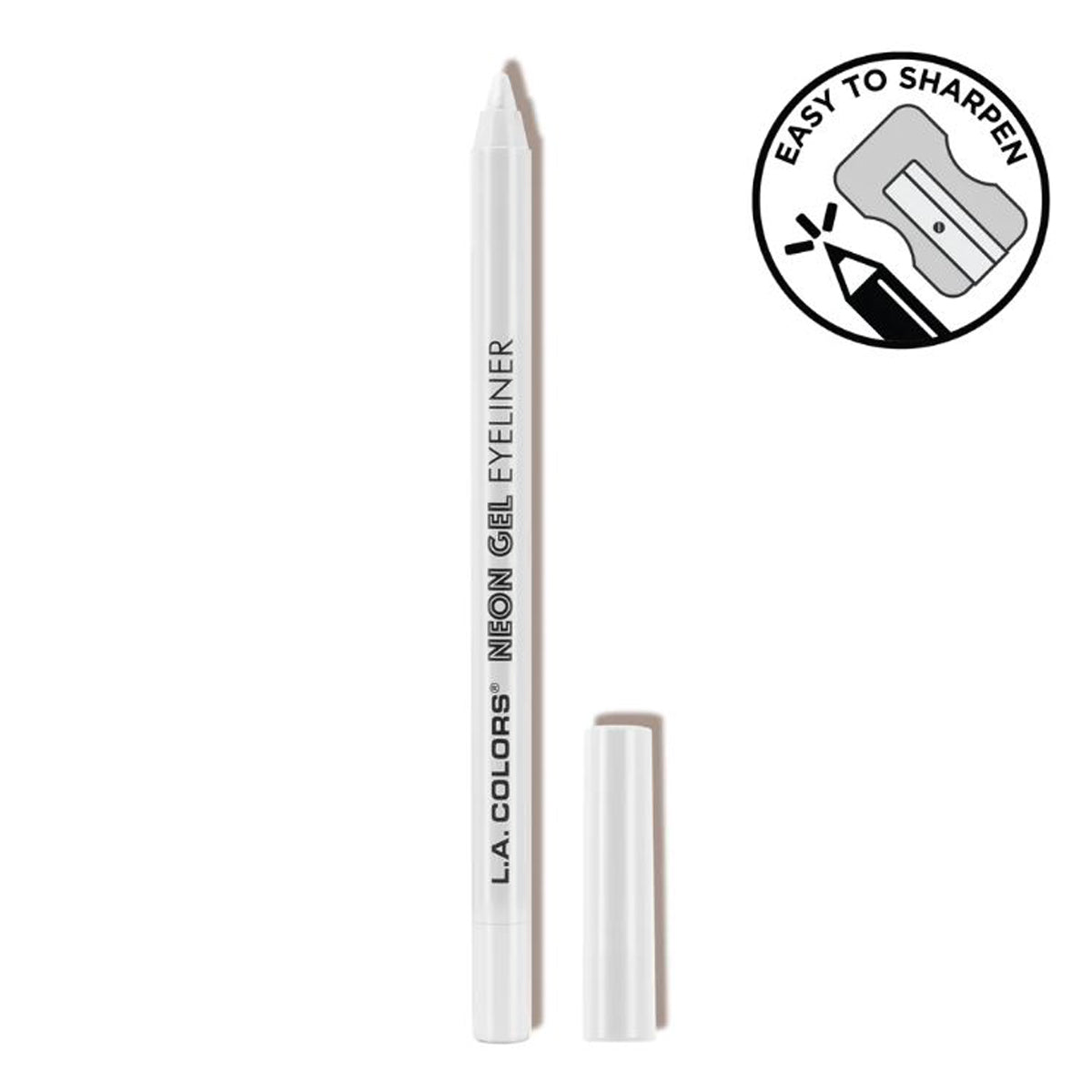 GEL EYELINER GLASH WHITE - LA COLORS