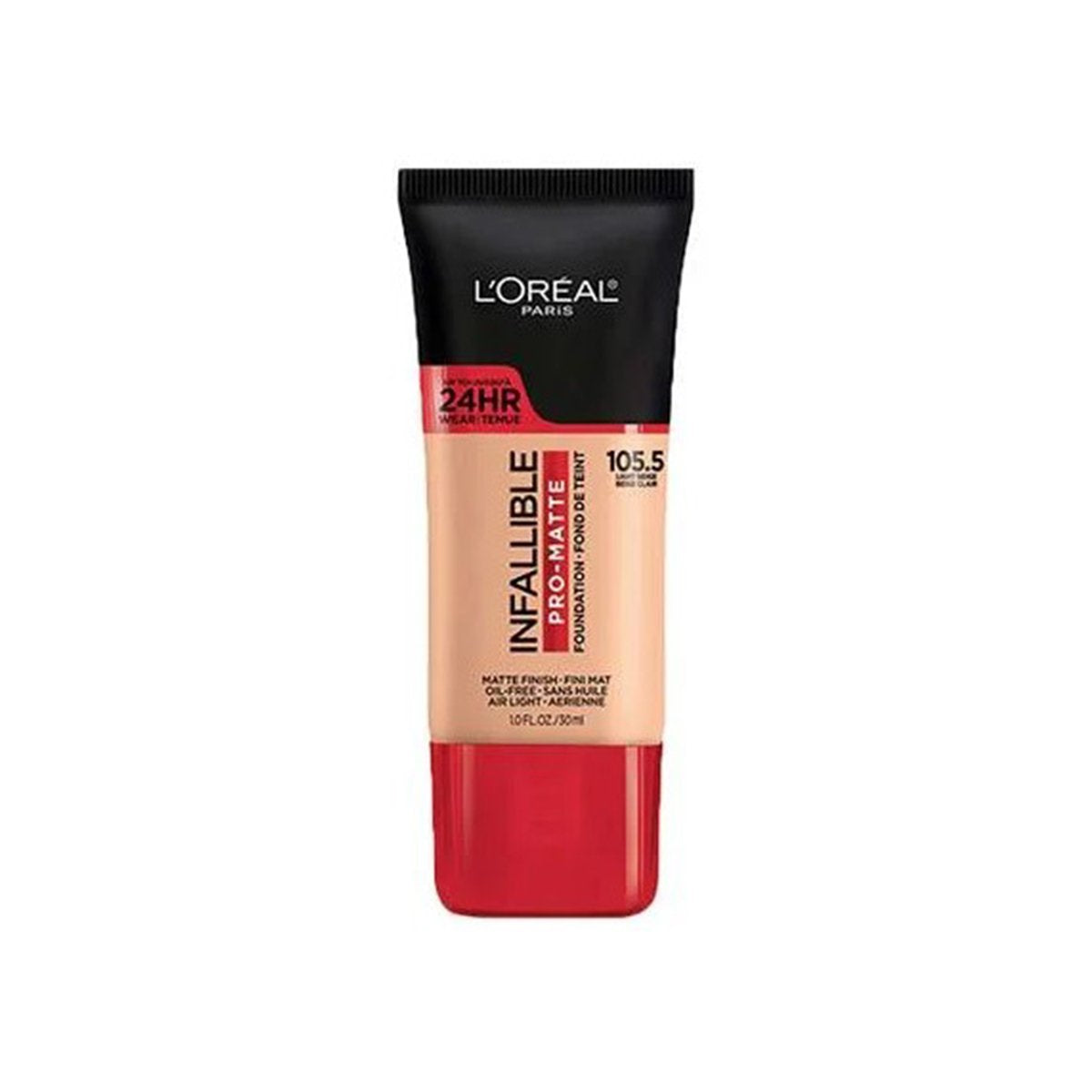 INFALLIBLE PRO MATTE FOUNDATION 105.5 LIGHT BEIGE - LOREAL PARIS