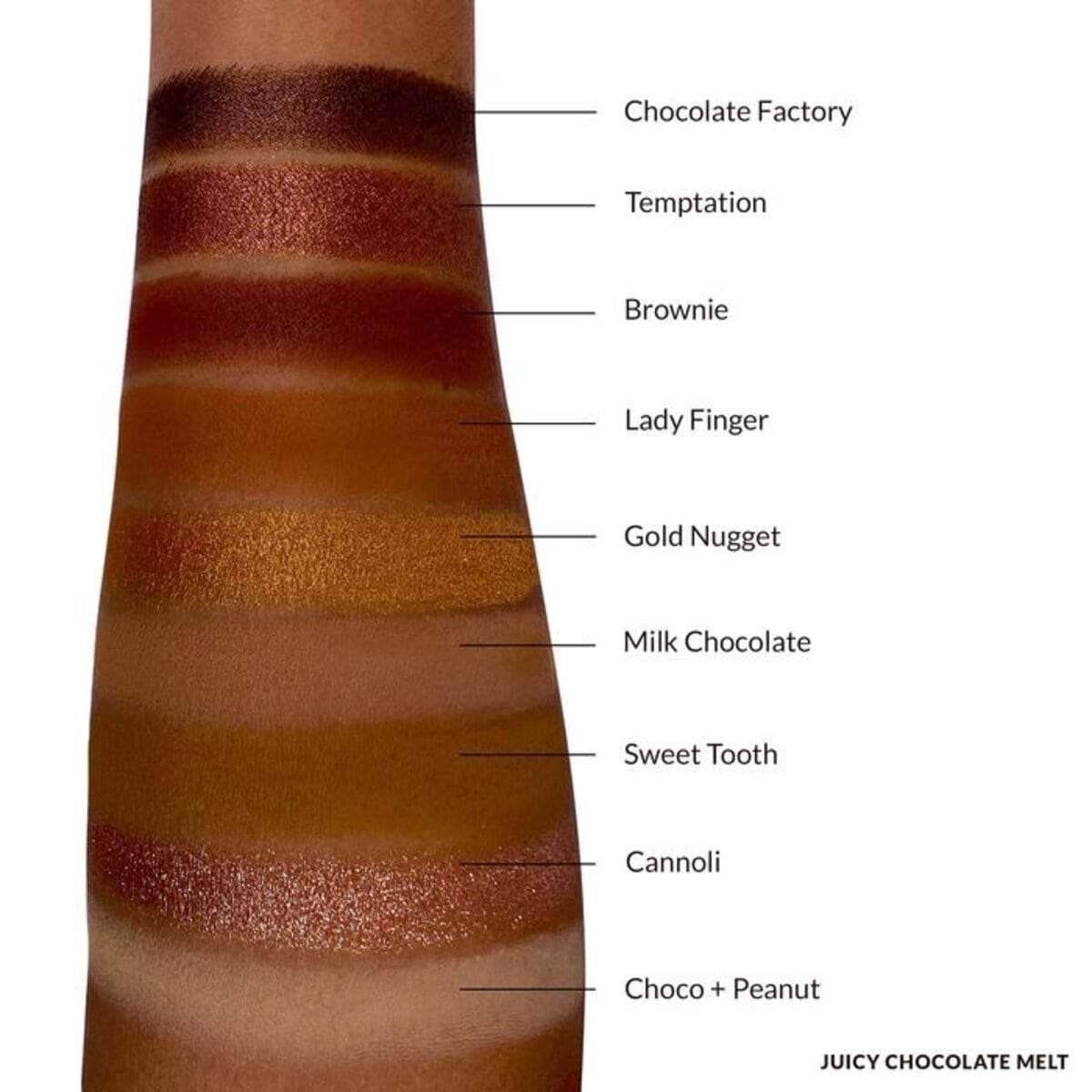 JUICY CHOCOLATE MELT CHIC JUICY NINE PALETTE - KIMCHI