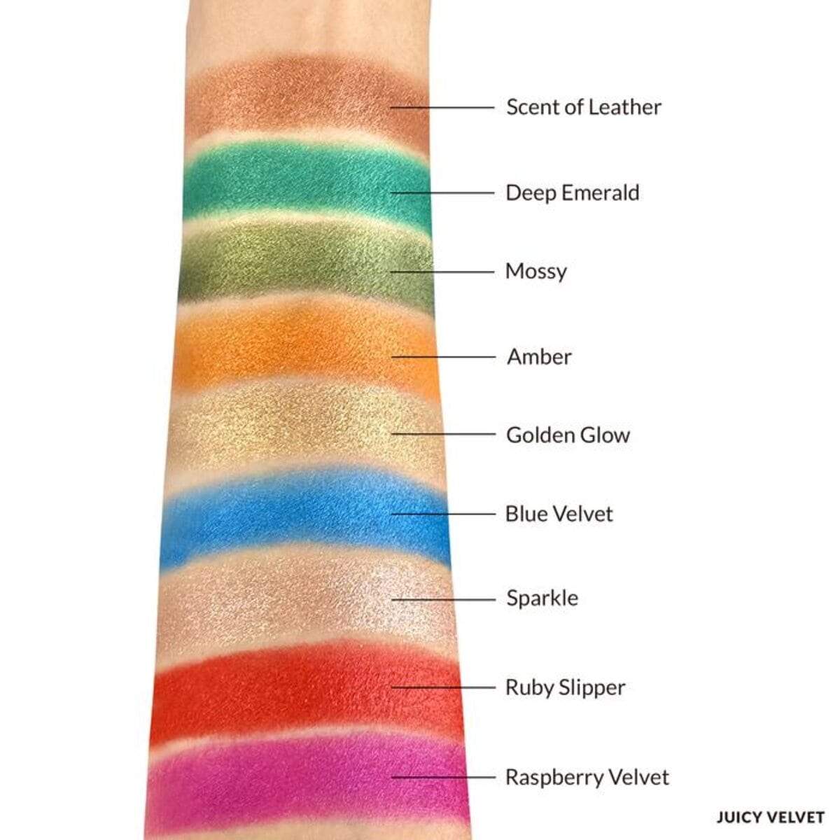 JUICY VELVET JUICY NINE PALETTE - KIMCHI CHIC