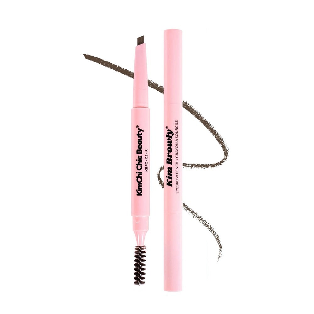 KIMBROWLY EYEBROW PENCIL 05 R DARK BROWN - KIMCHI CHIC