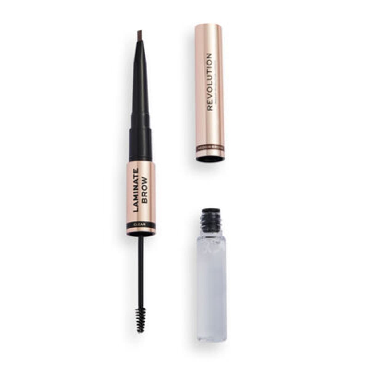 LAMINATE BROW MEDIUM BROWN - MAKEUP REVOLUTION