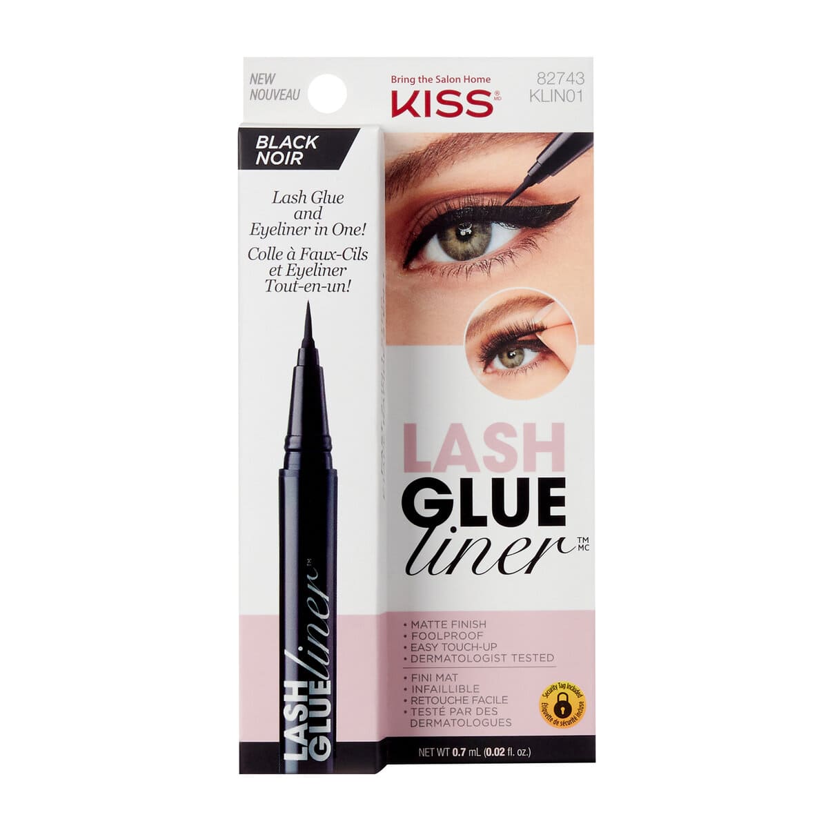 LASH GLUE PEGAMENTO DE PESTANAS NEGRO - KISS