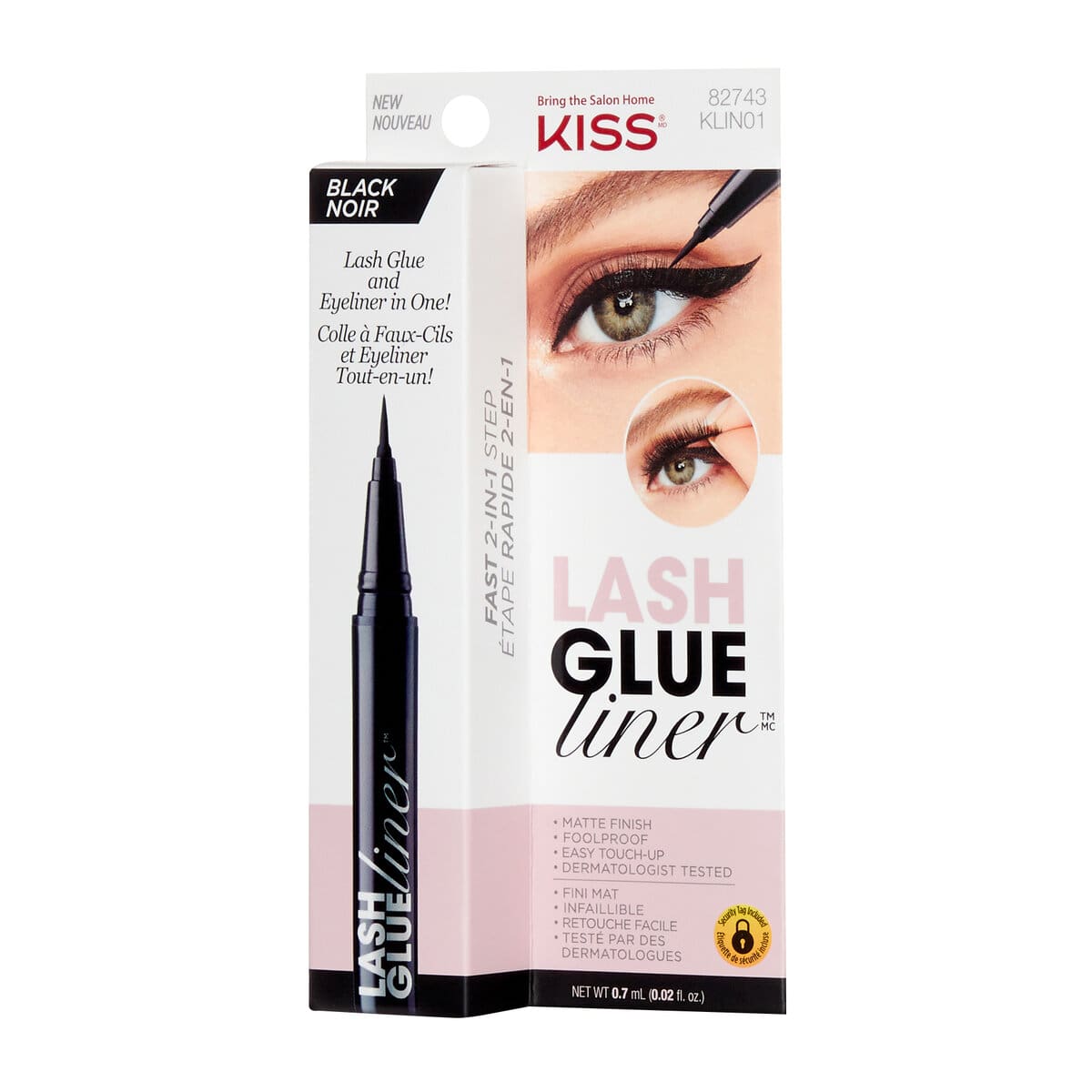 LASH GLUE PEGAMENTO DE PESTANAS NEGRO - KISS