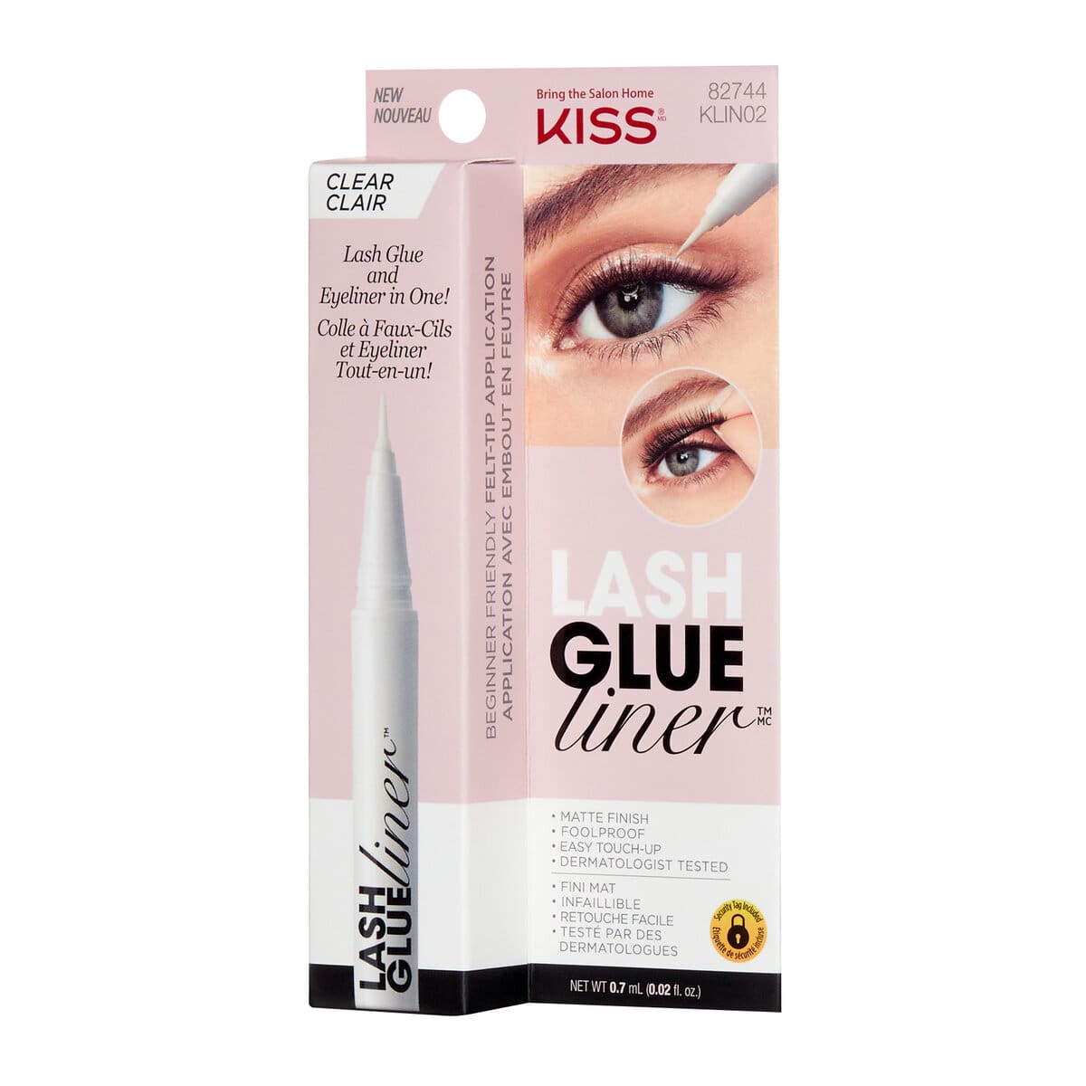 LASH GLUE PEGAMENTO DE PESTANAS TRANSPARENTE - KISS