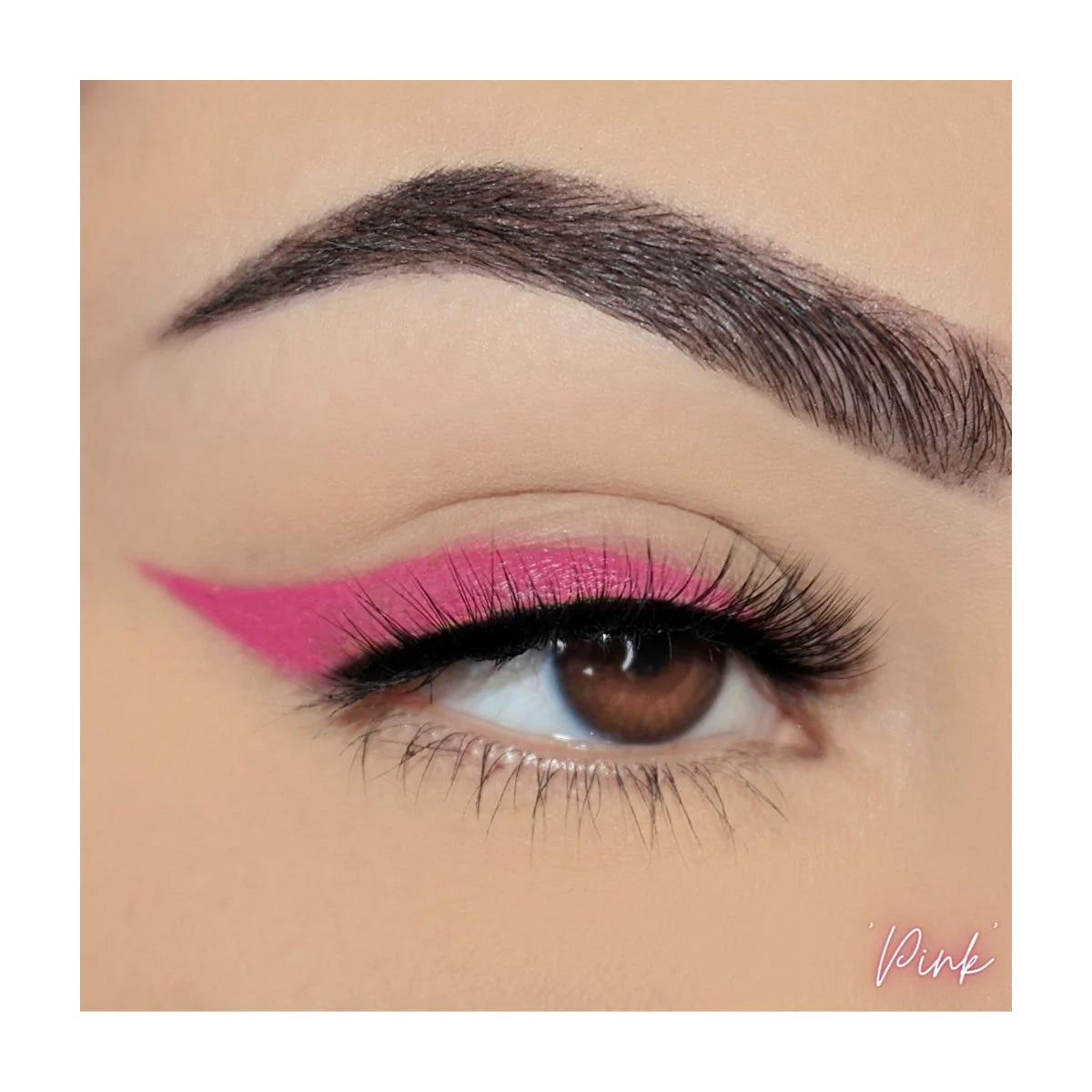 MARK LINE FELT TIP EYELINER TEAL PINK - LA COLORS