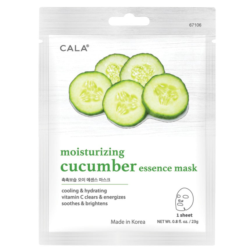 MASCARILLA CALMA Y ACLARA CON PEPINO Y VITAMINA C - CALA