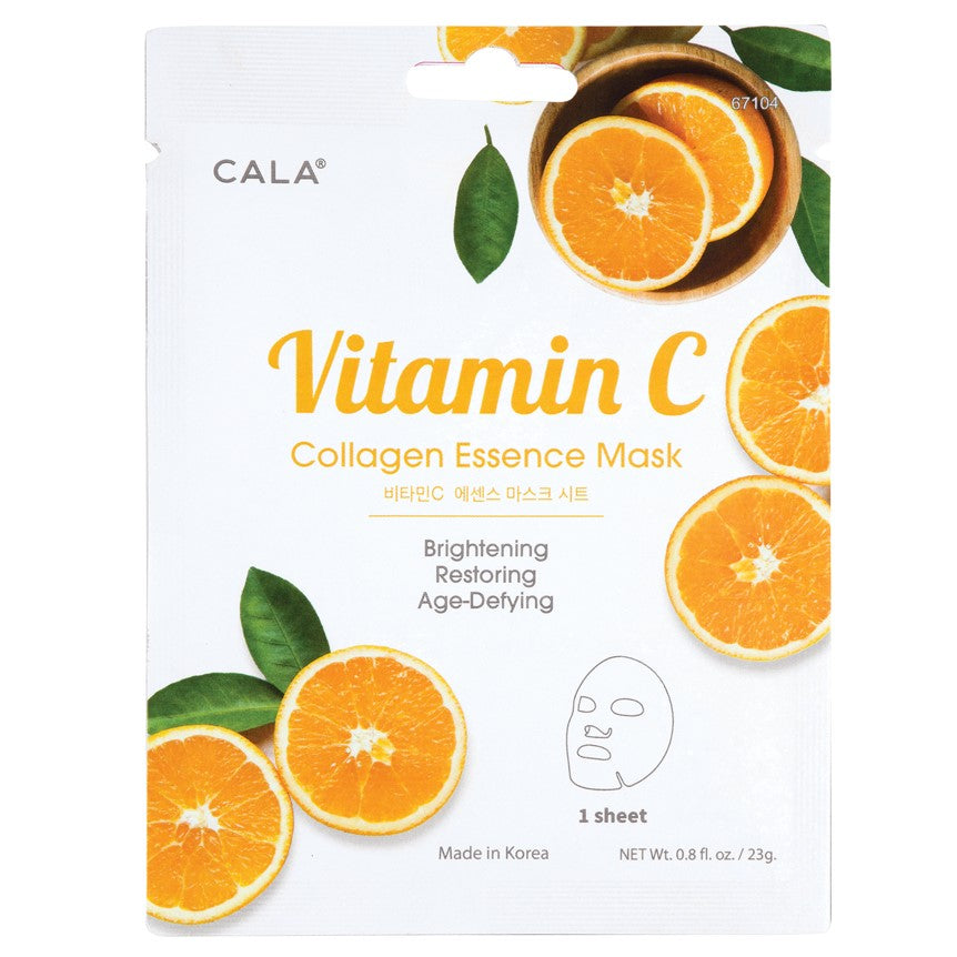 MASCARILLA DE VITAMINA C RESTAURADORA ILUMINADORA Y ANTIEDAD - CALA