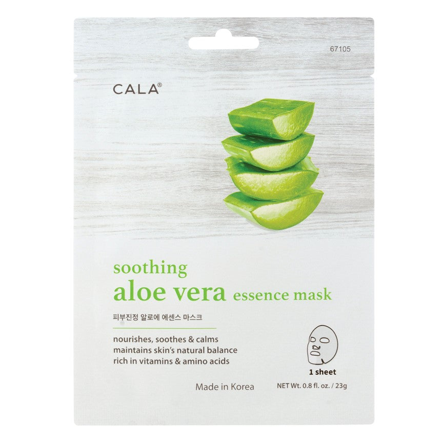 MASCARILLA HIDRATANTE CON ALOE VERA VITAMINAS Y AMINOACIDOS - CALA