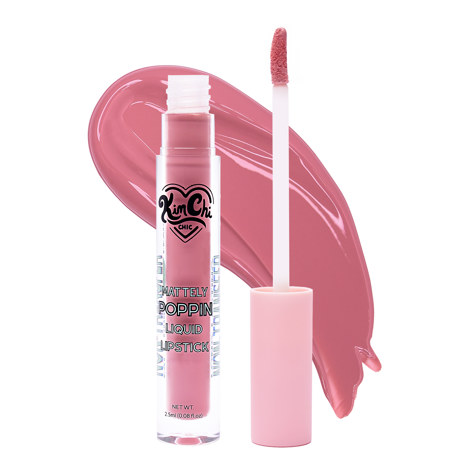}MATTELY POPPIN LIQUID LIP 02 SLAY - KIMCHI CHIC