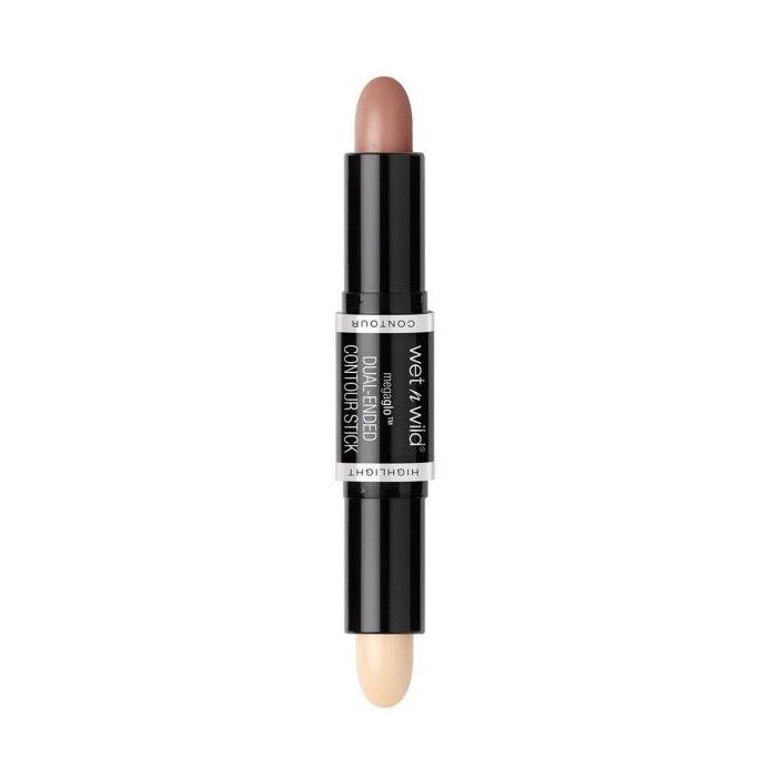 MEGAGLO DUAL ENDED CONTOUR STICK MEDIUM TAN - WET N WILD - BELLISIMA