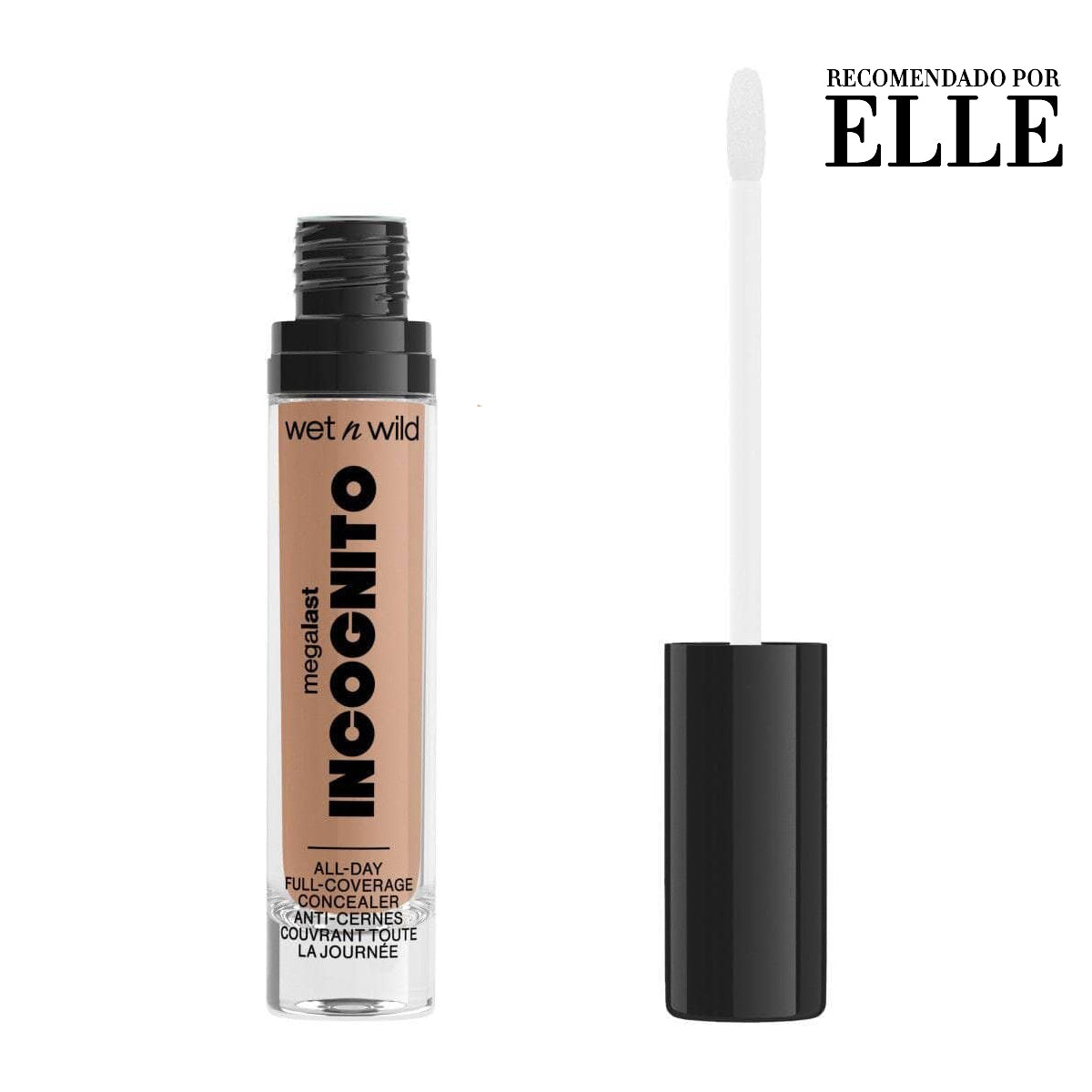 MEGALAST INCOGNITO FULL COVERAGE CONCEALER LIGHT HONEY -  WET N WILD