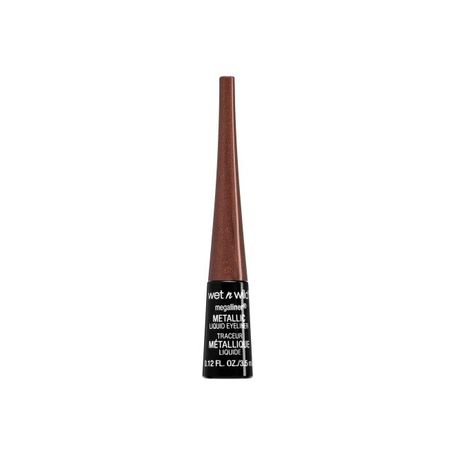 MEGALINER LIQUID EYELINER METALLIC BROWN - WET N WILD