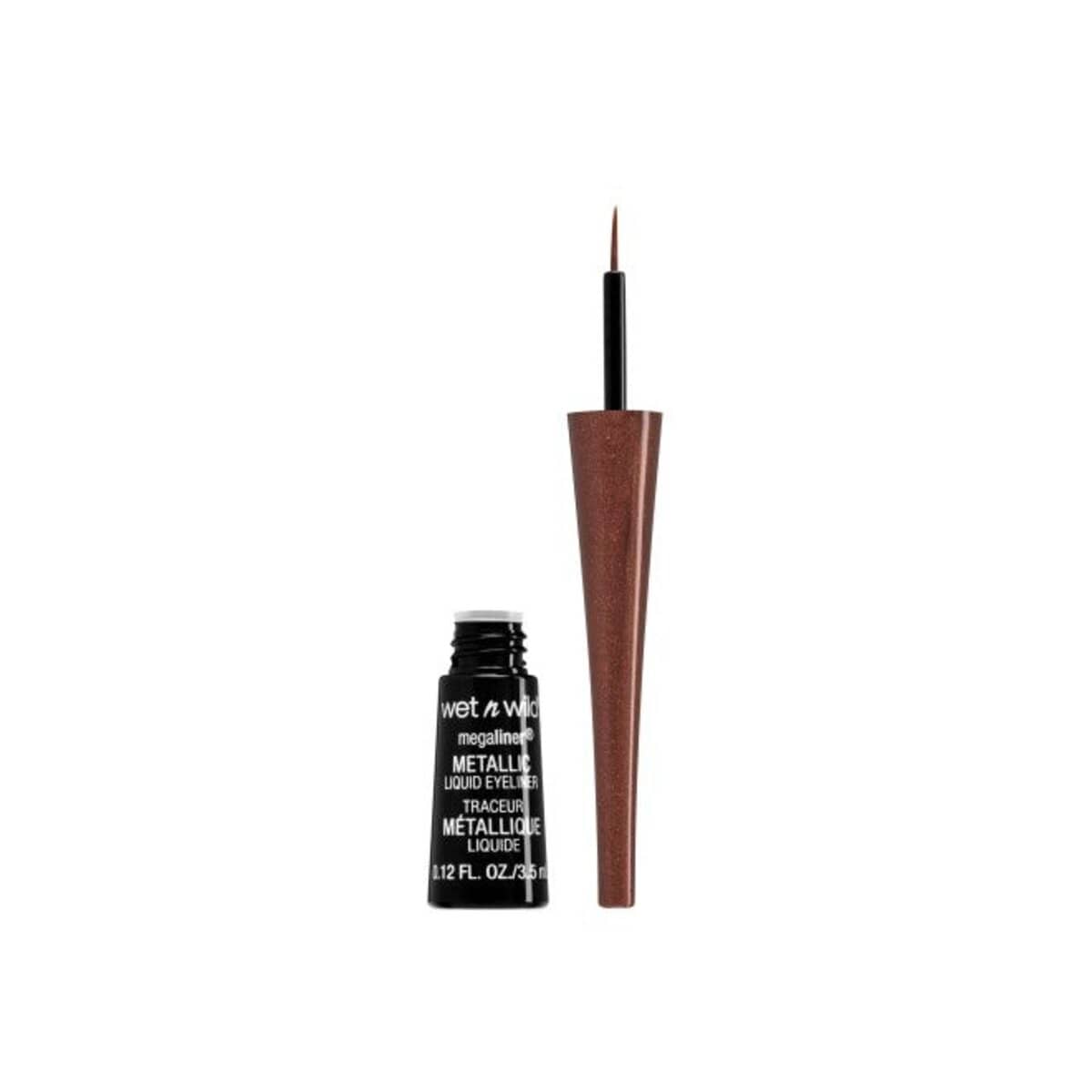 MEGALINER LIQUID EYELINER METALLIC BROWN - WET N WILD