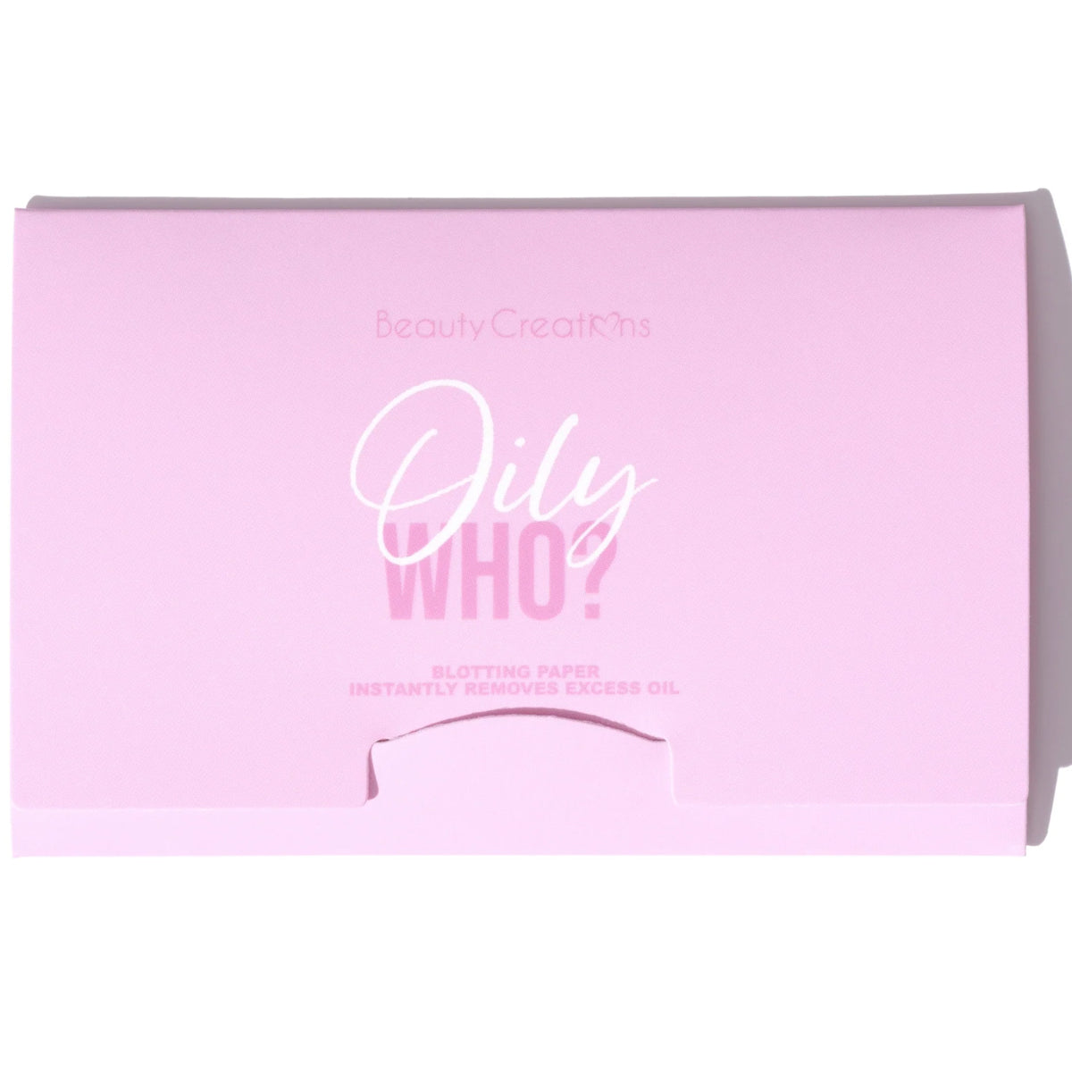 PAPEL SECANTE OILY WHO? PINK - BEAUTY CREATIONS