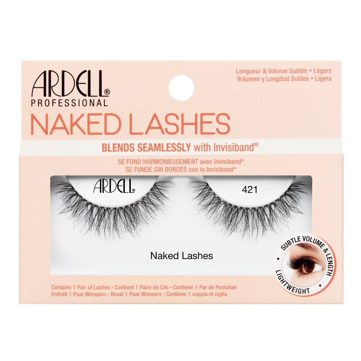 PESTAÑAS POSTIZAS NAKED LASH 421 - ARDELL