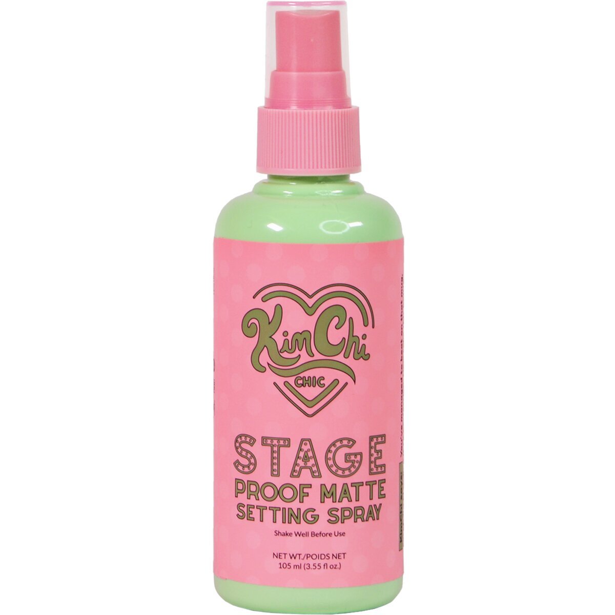 PINK MINT STAGE PROOF MATTE SETTING SPRAY - KIMCHI CHIC