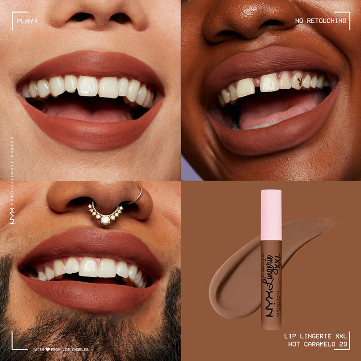 LIP LINGERIE XXL LABIAL LÍQUIDO MATE - NYX PROFESSIONAL MAKEUP