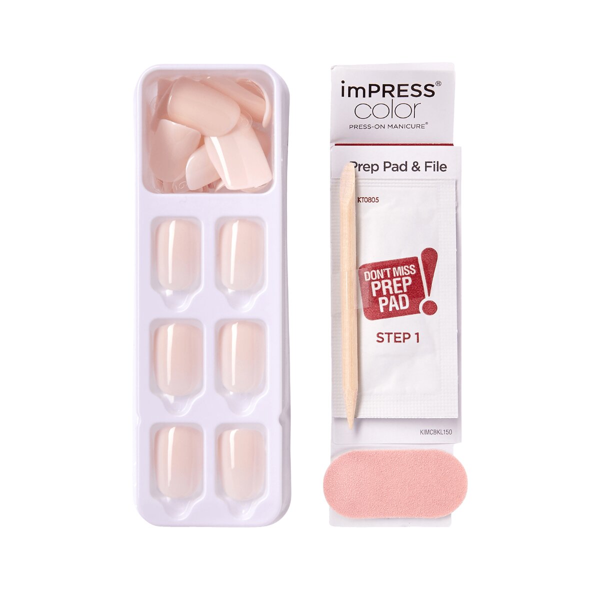 POINT PINK IMPRES NAILS - KISS