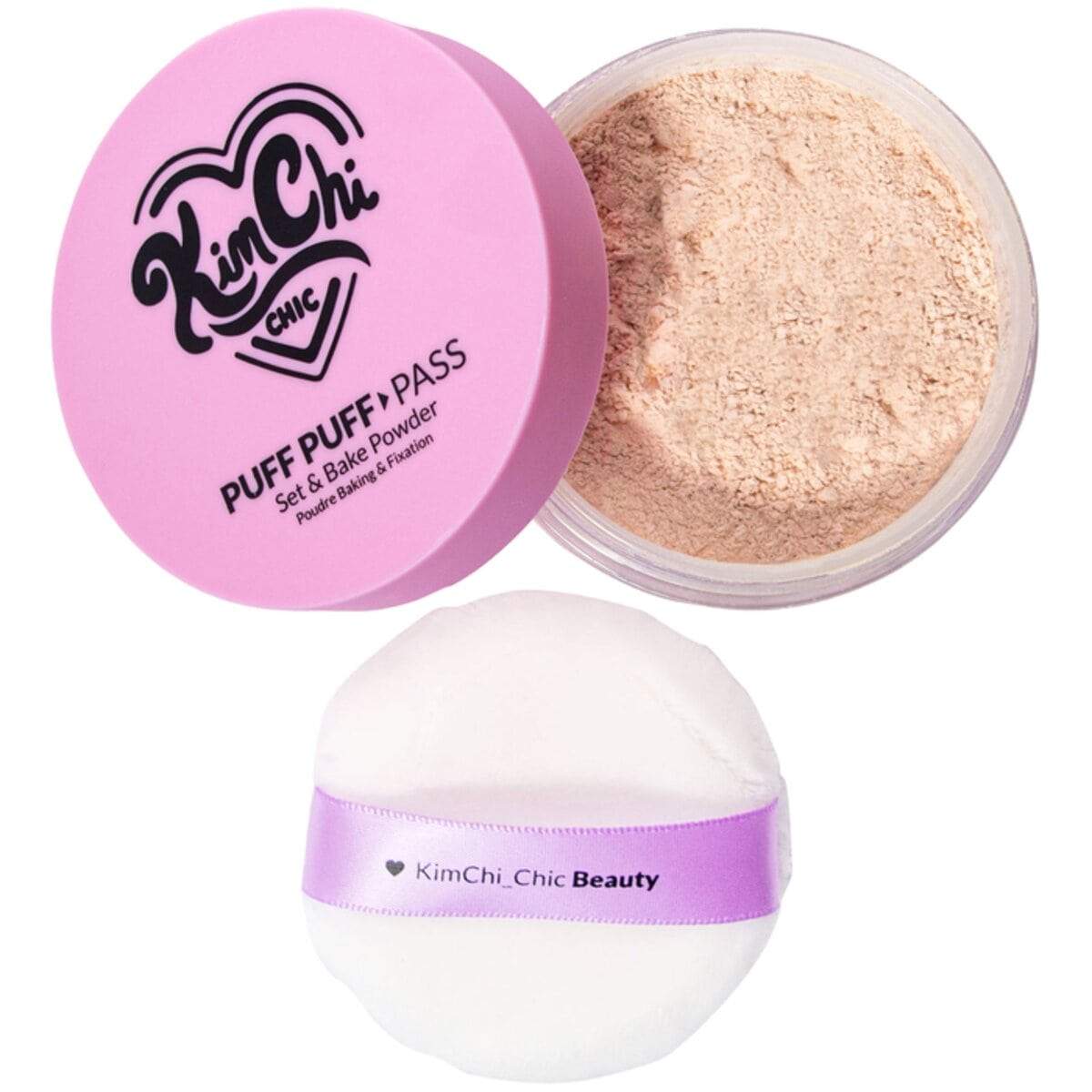 POLVO FIJADOR SUELTO PUFF PUFF PASS SET AND BACK TRANSLUCENT - KIMCHI CHIC