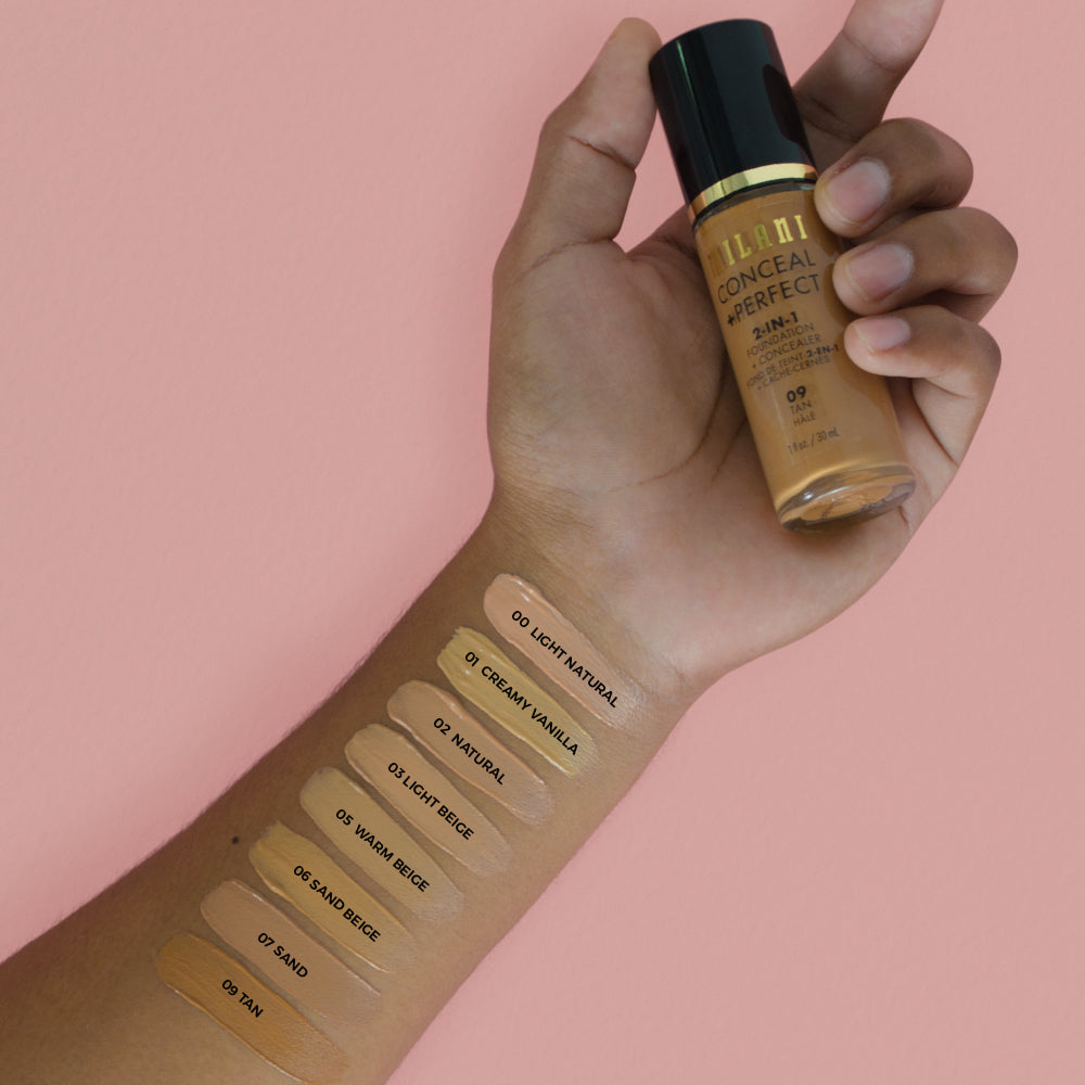 BASE Y CORRECTOR CONCEAL + PERFECT 2 IN 1 - MILANI