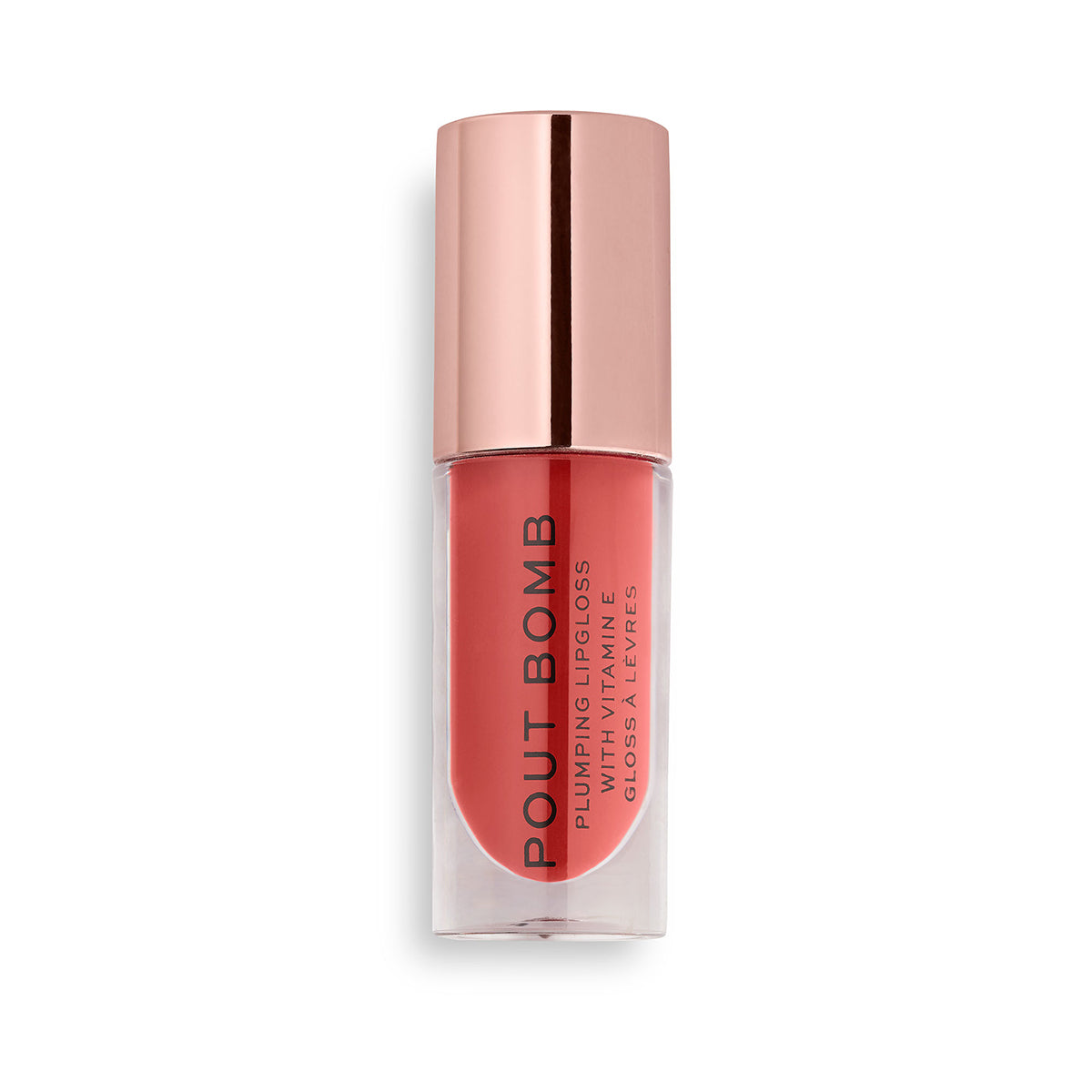 POUT BOMB LIP PLUMPER PEACHY - MAKEUP REVOLUTION