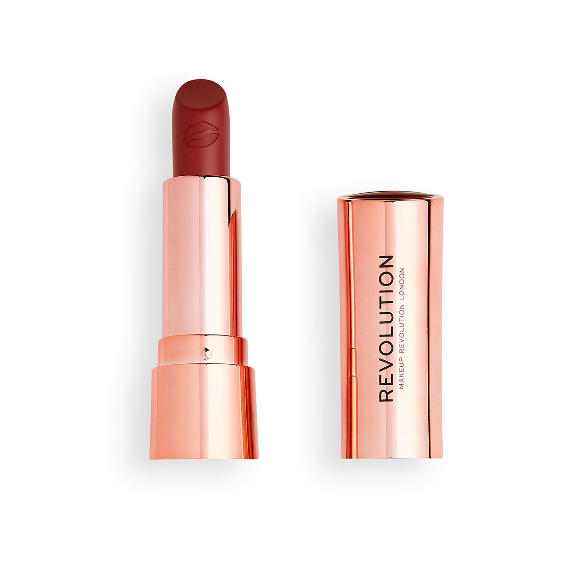 SATIN LIPSTICK ROSE - MAKEUP REVOLUTION