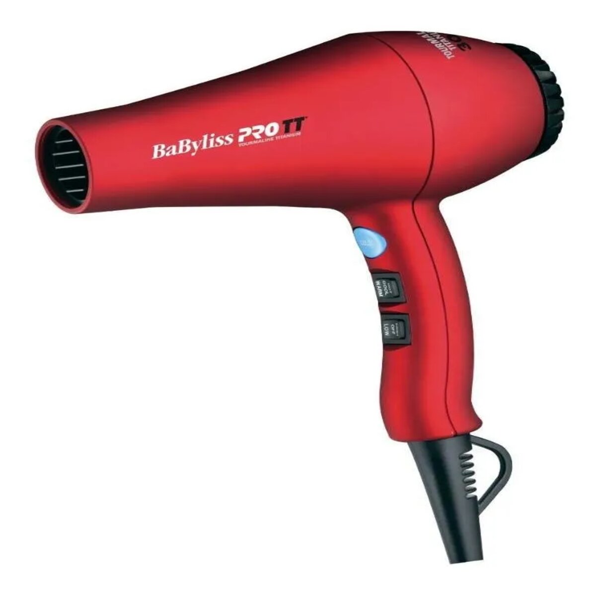 SECADORA TURMALINA ROJA CON BOQUILLA 1900 WATTS - BABYLISS