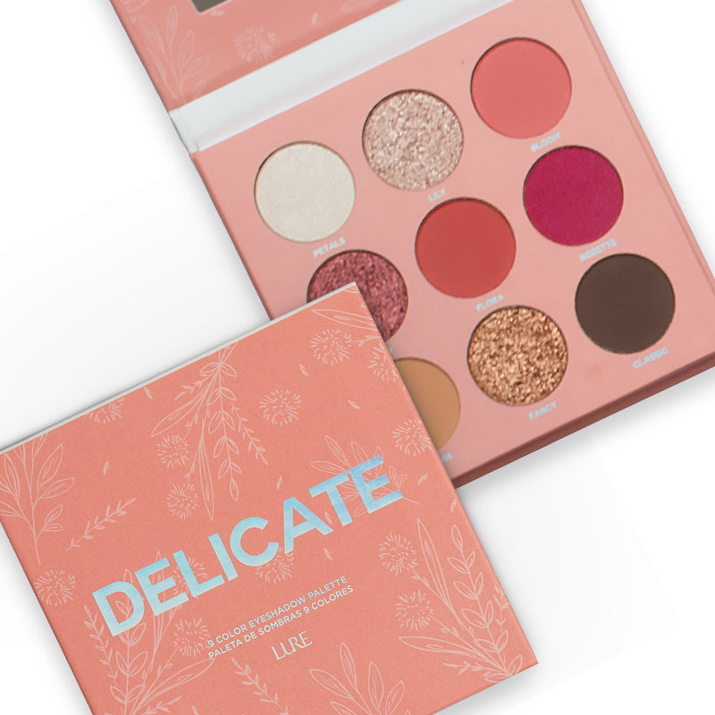 SECRET GARDEN DELICATE 9 COLOR SHADOW PALETTE - LURE