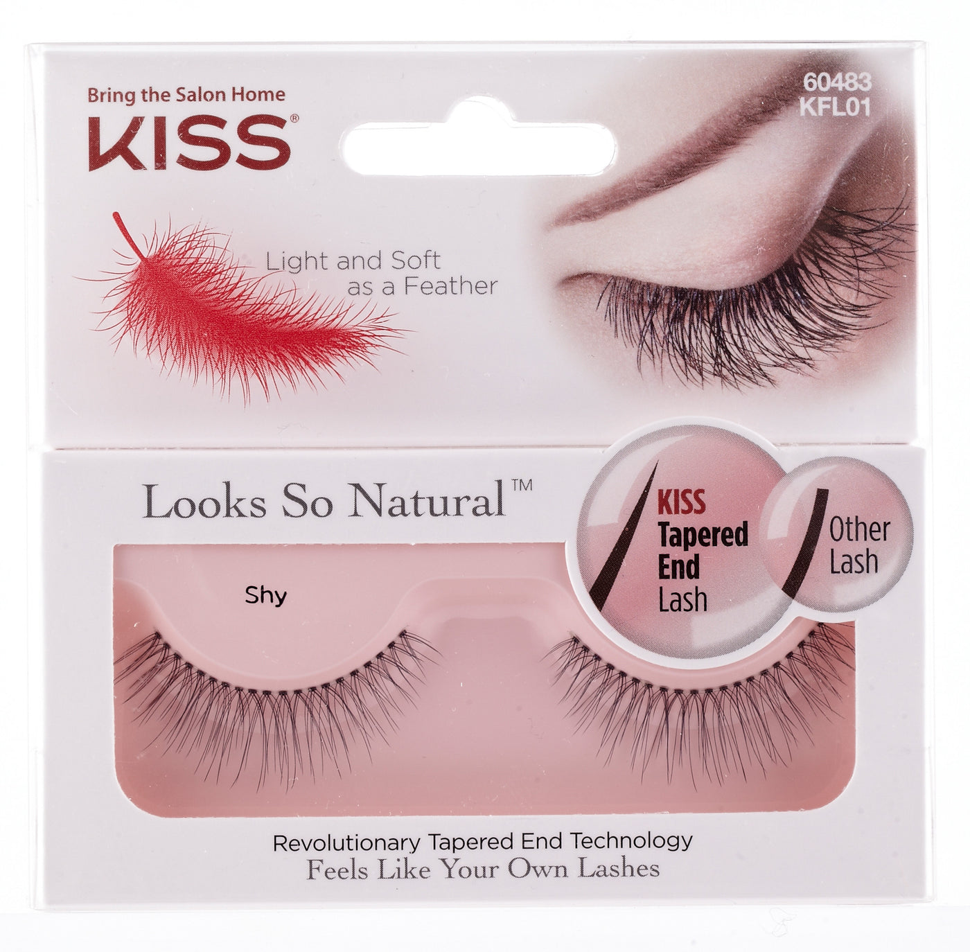 SHY LOOK SO NATURAL PESTANAS POSTIZAS - KISS