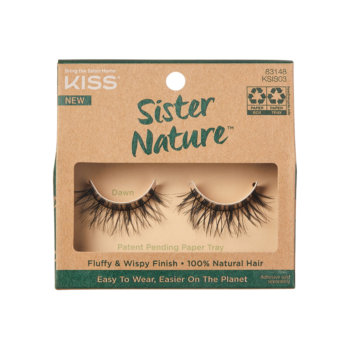 SISTER NATURE LASH PESTAÑAS POSTIZAS DAWN - OUTLET KISS