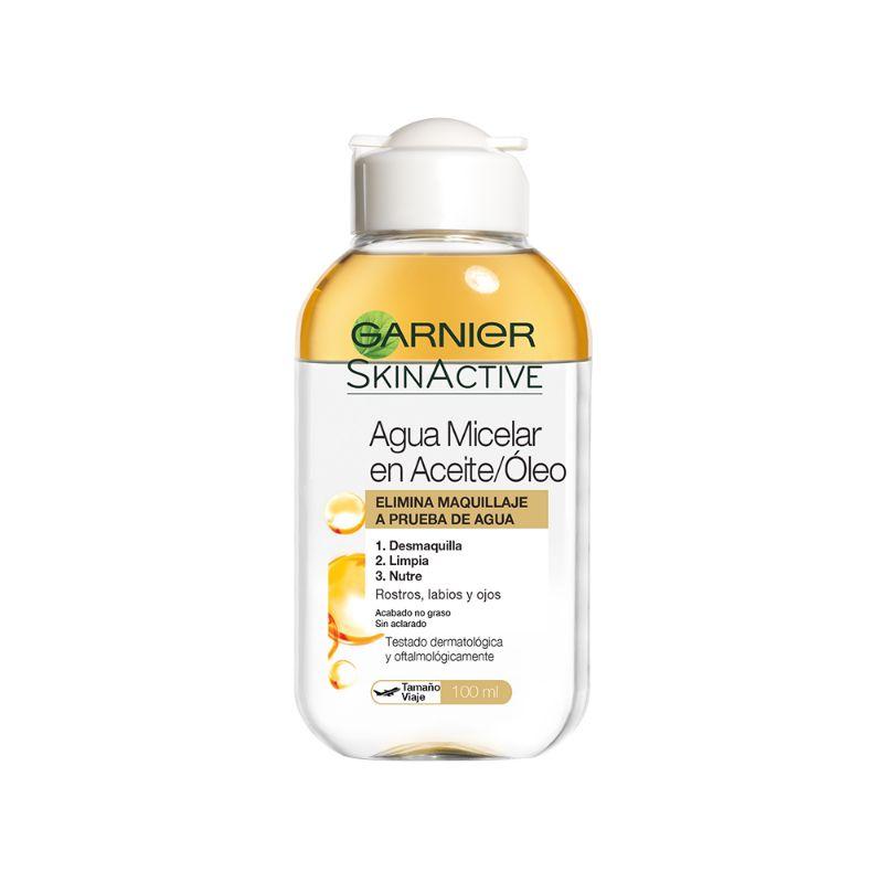 SKIN ACTIVE AGUA MICELAR DESMAQUILLANTE BIFASICA EN ACEITE 100ML - GARNIER