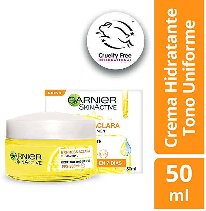 SKIN ACTIVE FACE CREMA ACLARANTE FPS30 GARNIER 1