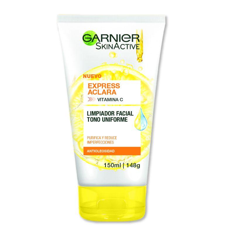 SKIN ACTIVE GEL DE LIMPIEZA EXPRESS ACLARA CON VITAMINA C - GARNIER