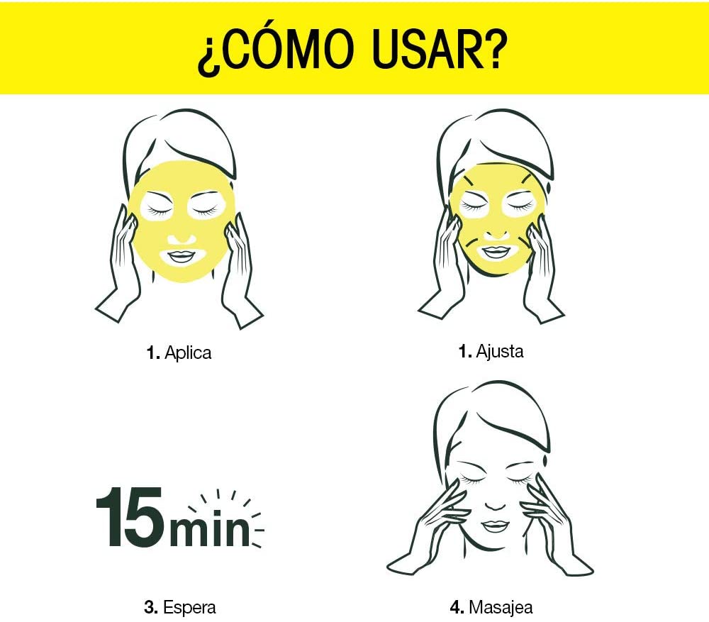 SKIN ACTIVE MASCARILLA FACIAL EXPRESS ACLARA - GARNIER 5