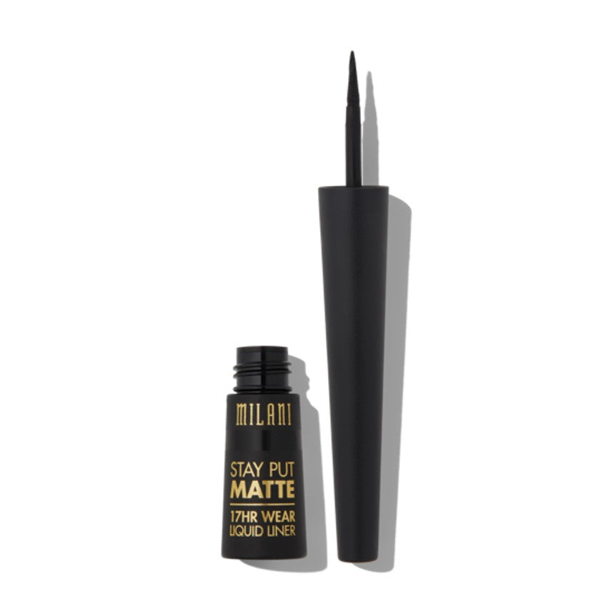 STAY PUT MATTE 17 HORAS WEAR LIQUID EYELINER BLACK - MILANI