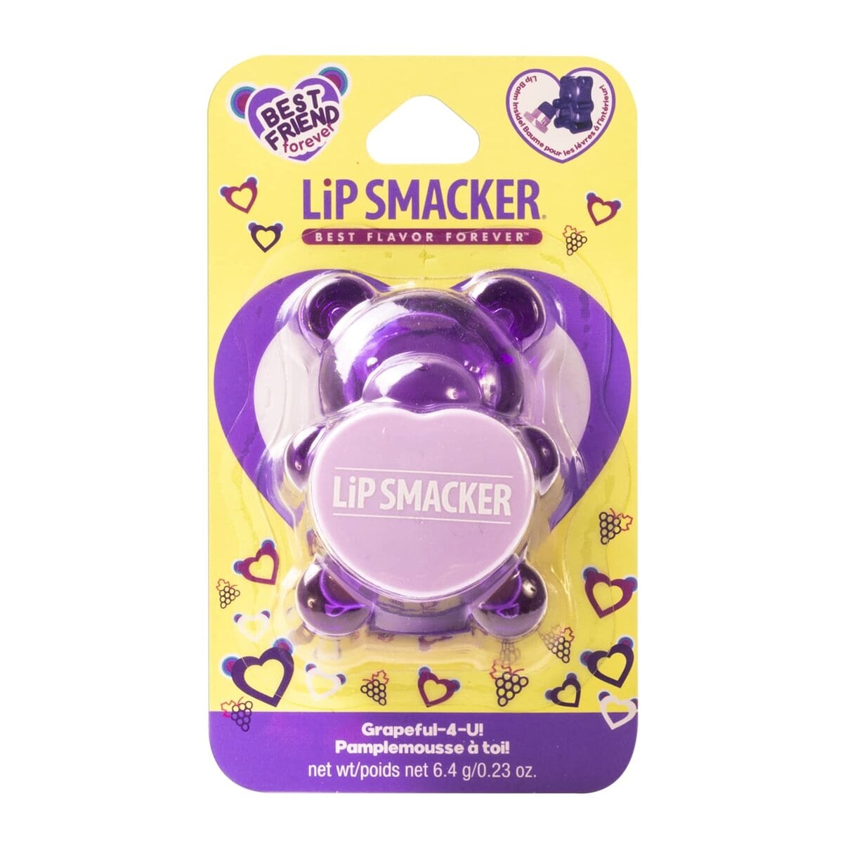 SUGAR BEAR GRAPEGUL 4 U BALSAMO LABIAL - LIP SMACKER