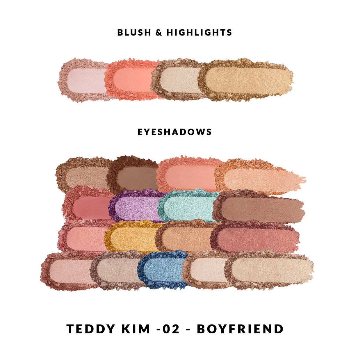 TEDDY KIM BOYFRIEND PALETA DE SOMBRAS - KIMCHI CHIC