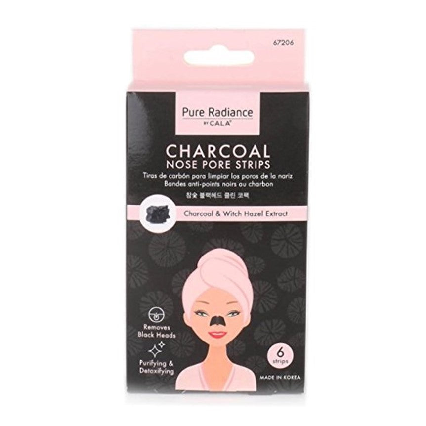TIRAS DE CARBON PARA LIMPIAR POROS DE LA NARIZ - CALA