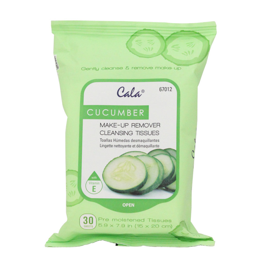 TOALLITAS DESMAQUILLANTES CON PEPINO - CALA